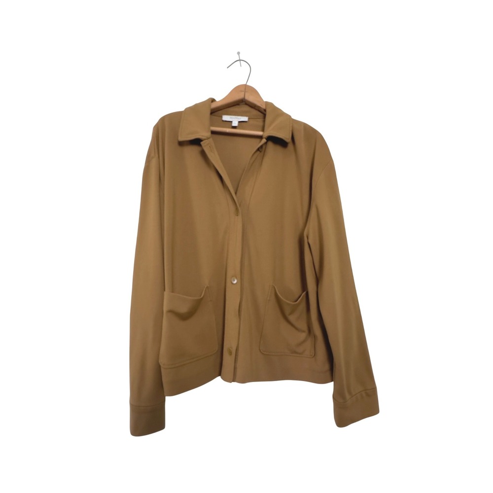 Max Mara Leisure Lightweight Jacket - Capsule - Caramel - Jersey Knit - M/L